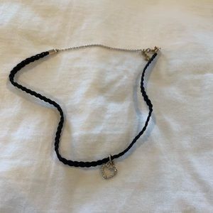 Pandora heart charm necklace